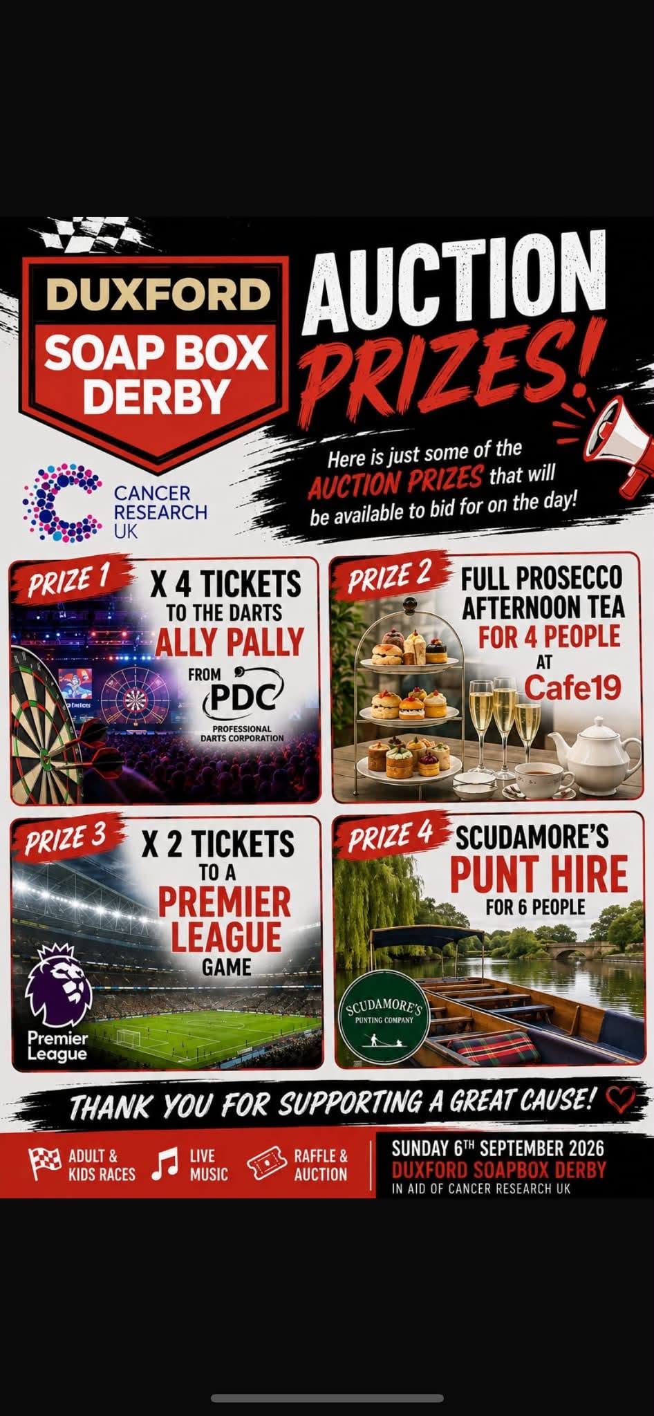 Auction prizes