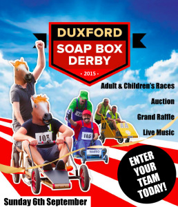 Duxford Soap Box Derby 2015 - Sign Up today..